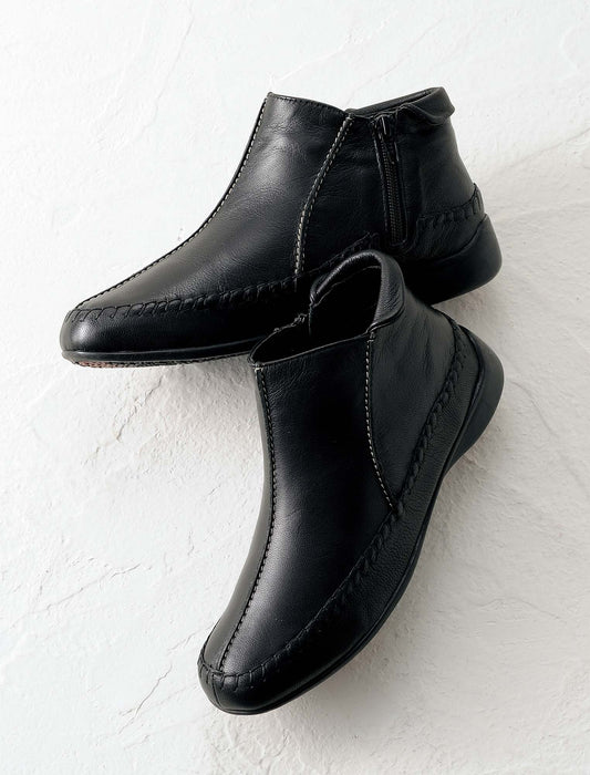 受注】3Eサイドファスナー山羊アンクルブーツ | Northmall（ノース