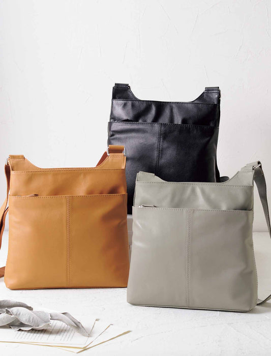 【受注】山羊革軽量ショルダーバッグ