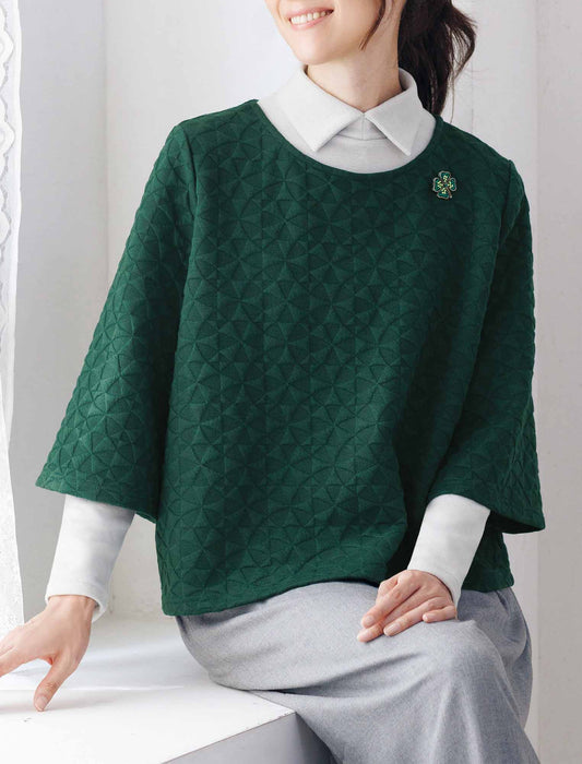 【受注】ふくれジャカードプルオーバー