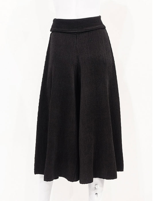 ＜SPECCHIO＞シャトルプリーツ フレアパンツ