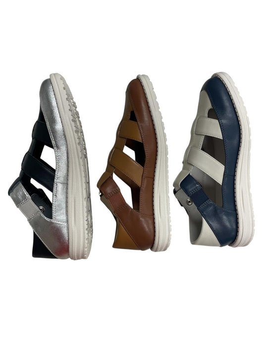 バイカラー・コンフォートグルカサンダル