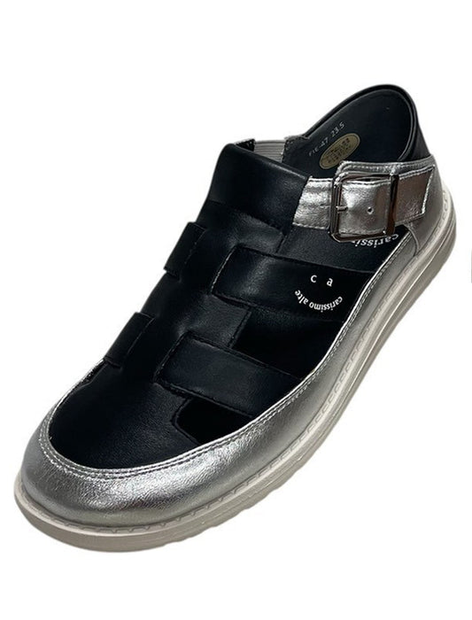 バイカラー・コンフォートグルカサンダル