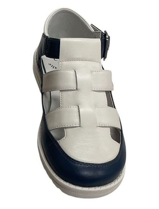バイカラー・コンフォートグルカサンダル