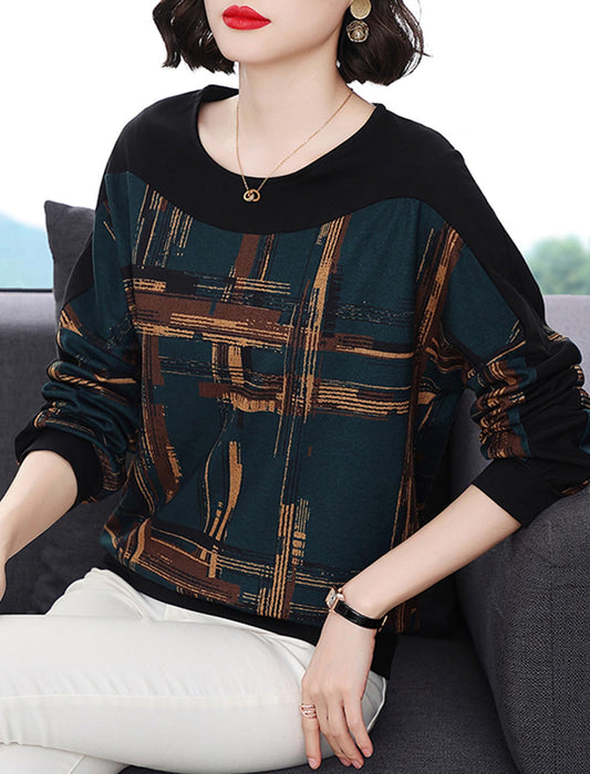 異素材切替えモード系トップス