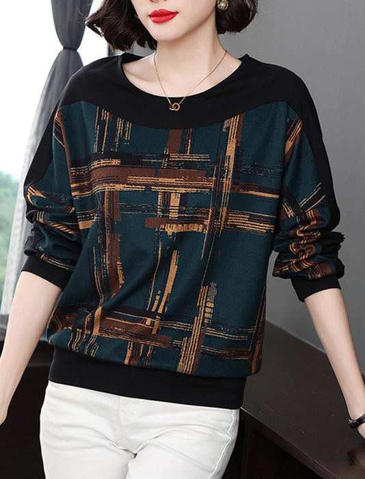 異素材切替えモード系トップス