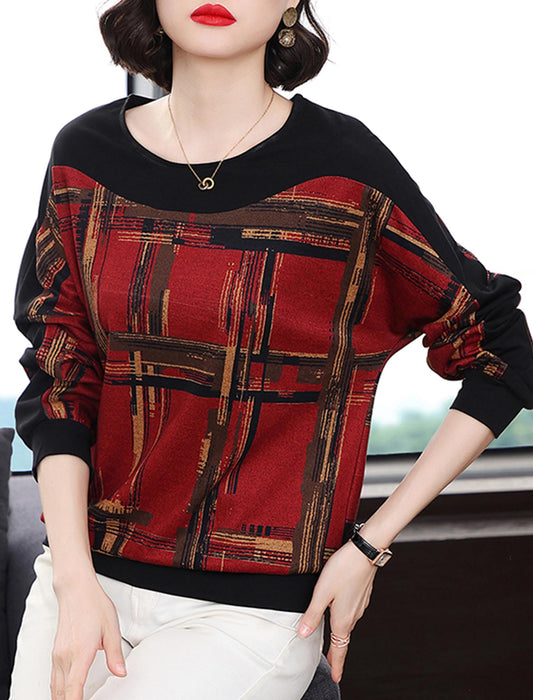 異素材切替えモード系トップス