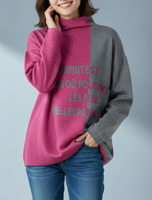 配色ロゴニット