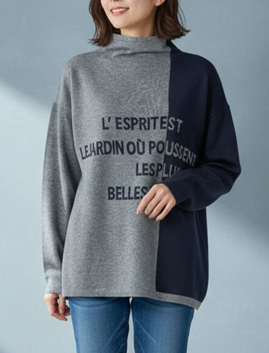 配色ロゴニット