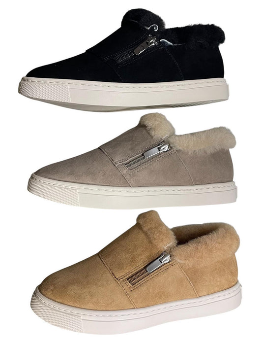 メリノムートン　軽量スリッポン