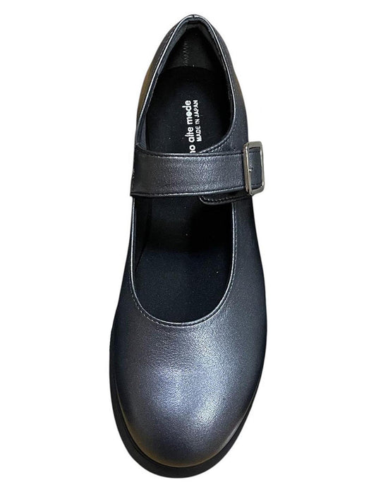 牛革 モダンタルトソール メリージェーンシューズ