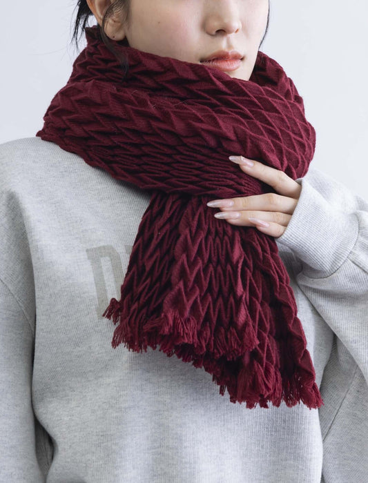 あったかプリーツストール