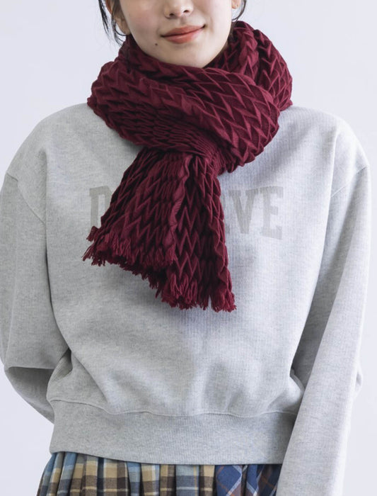 あったかプリーツストール