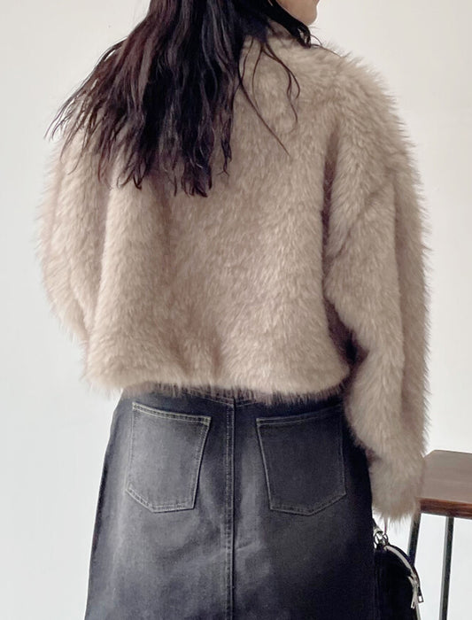 フェイクファーショート丈ジャケット | Northmall（ノースモール