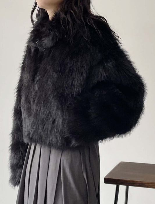 フェイクファーショート丈ジャケット | Northmall（ノースモール