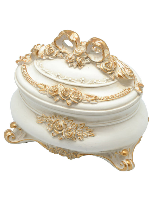 足付オーバル小物入れ