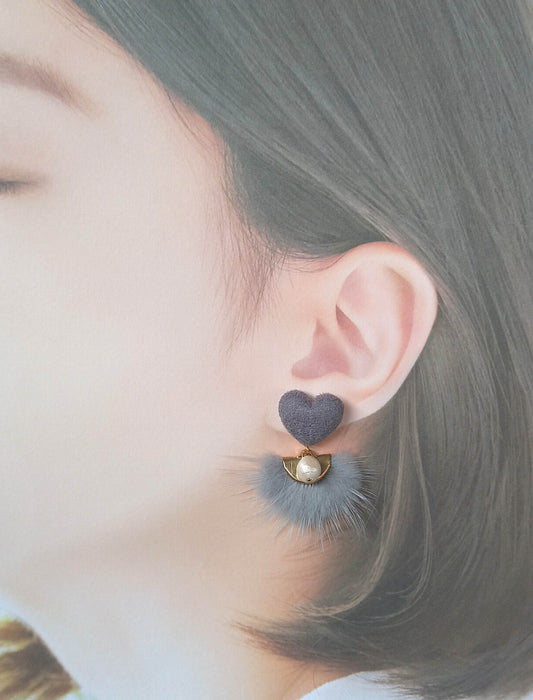 ファータッセルハートピアス