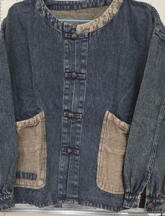 ゆったりデニムコート