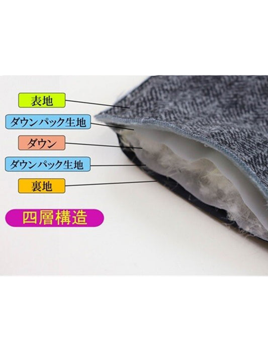 【近日入荷】のびのびあったかダウンパンツ　※ホワイト/ブラックは1月下旬入荷