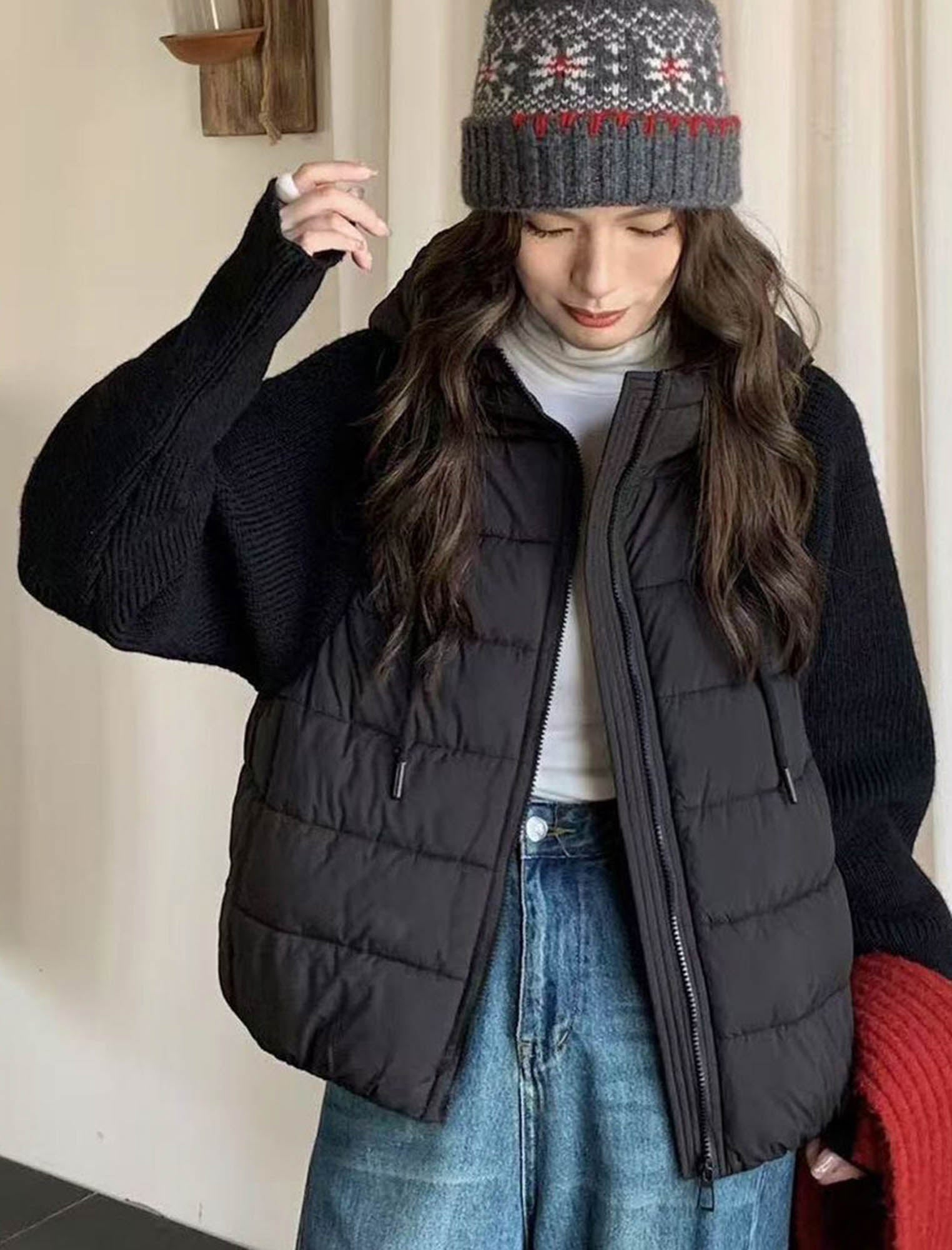 ノーカラーキルティングジャケット | Northmall（ノースモール）暮らし