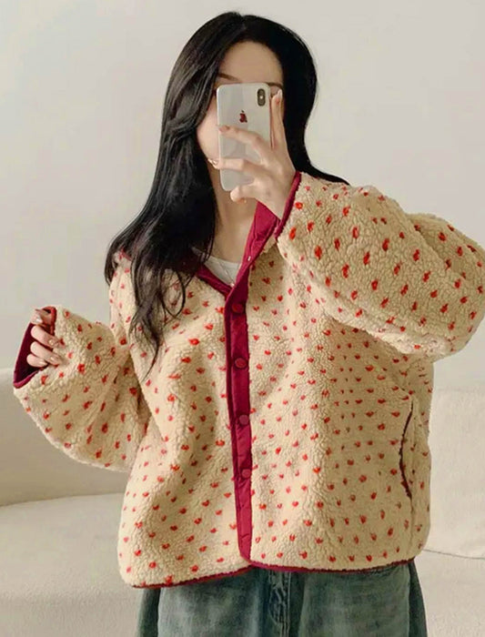 ドットデザイン ショートジャケット