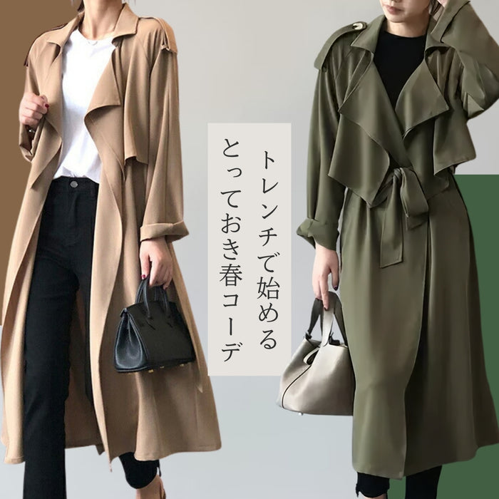 トレンチスプリングコート