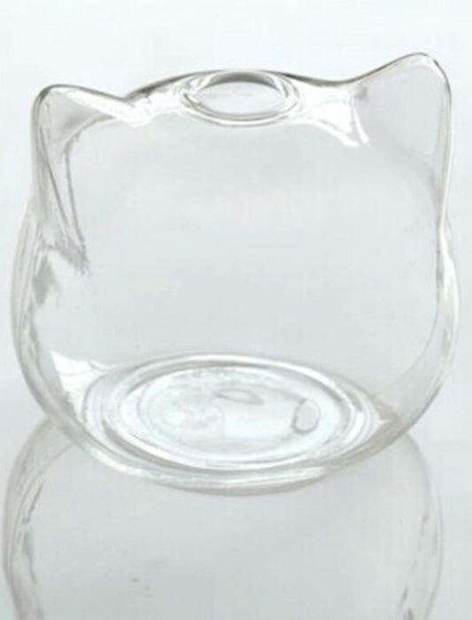 キャットガラスミニフラワーベース