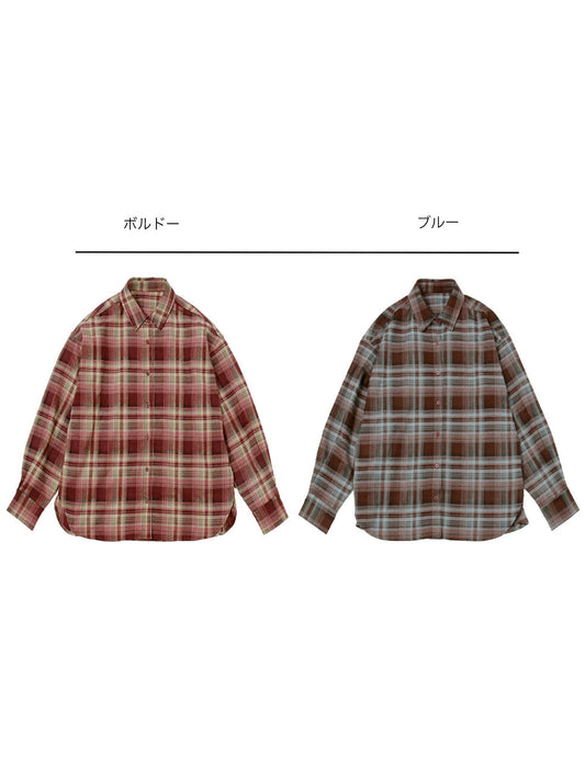 マルチWAYチェック柄シャツ