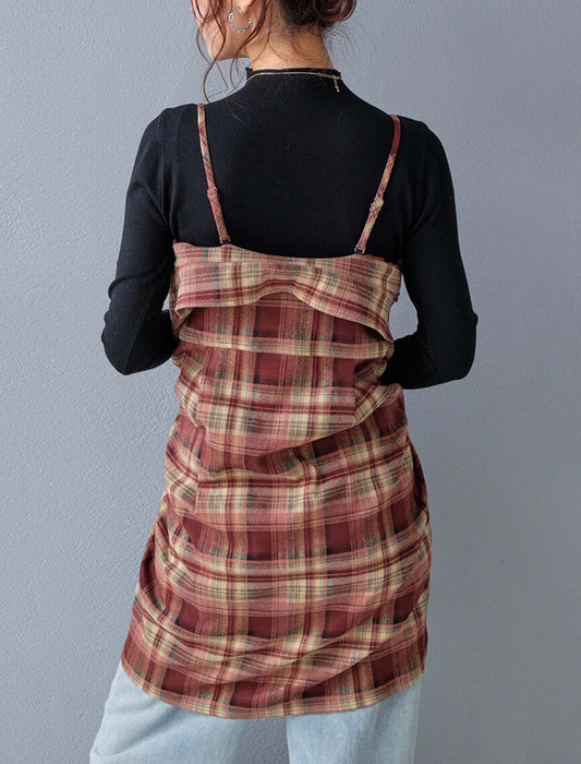 マルチWAYチェック柄シャツ