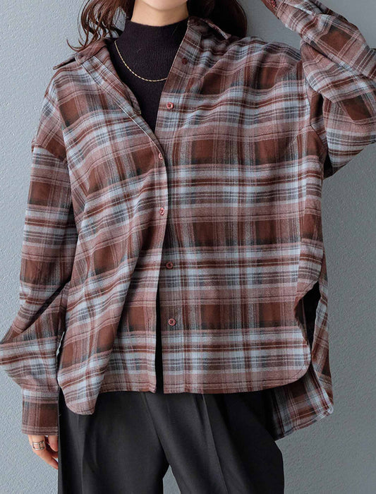 マルチWAYチェック柄シャツ