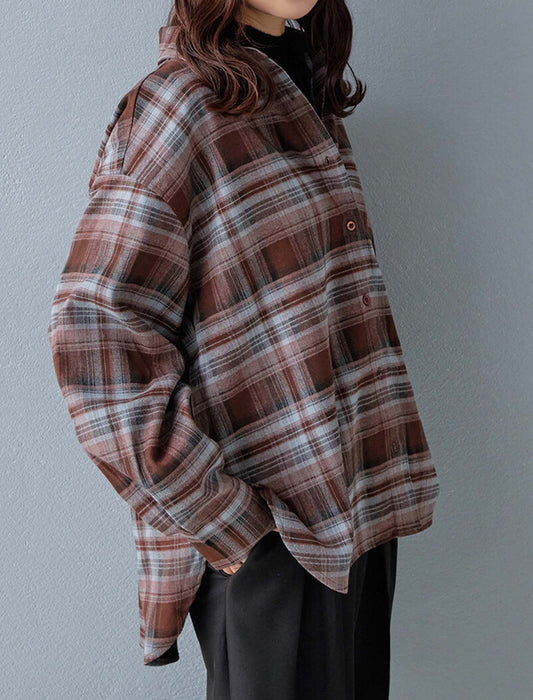 マルチWAYチェック柄シャツ
