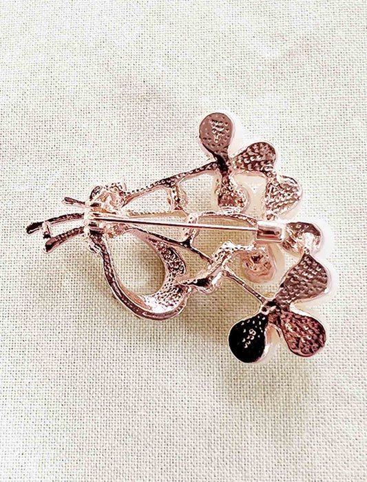 ボタニカルパール・リュクスブローチ