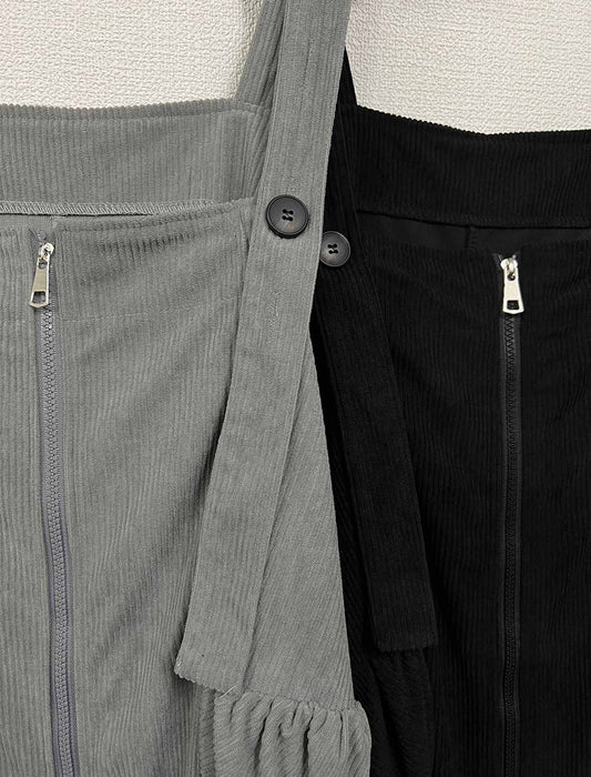 【近日入荷】上品Aライン ジャンパースカート※2月上旬入荷予定