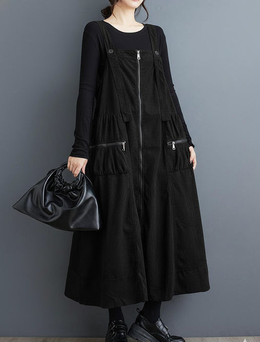 【近日入荷】上品Aライン ジャンパースカート※2月上旬入荷予定