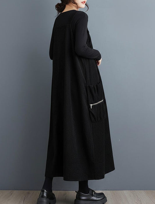 【近日入荷】上品Aライン ジャンパースカート※2月上旬入荷予定