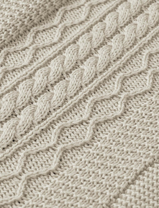 【受注】ウール100％ニットジャケット