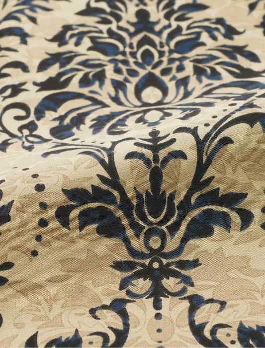 【受注】ボウタイ付ダマスク柄ブラウス