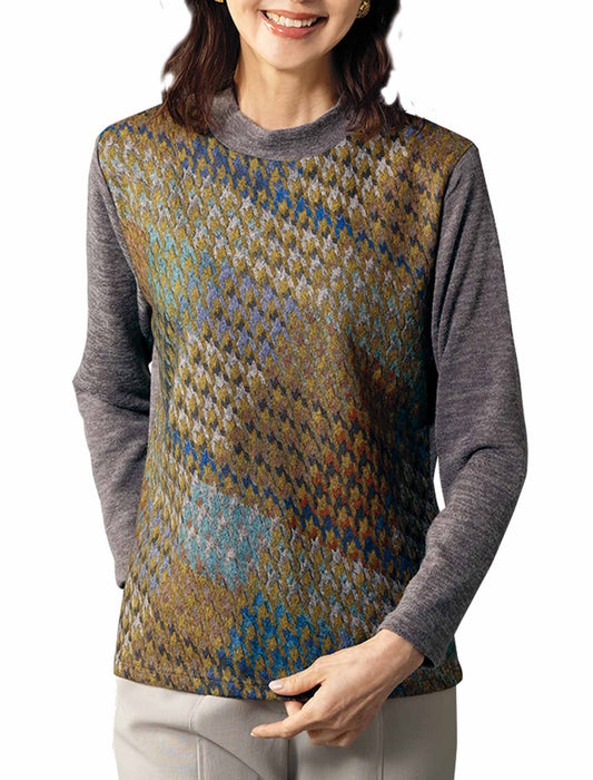 【受注】杢調カットソーベストアンサンブル