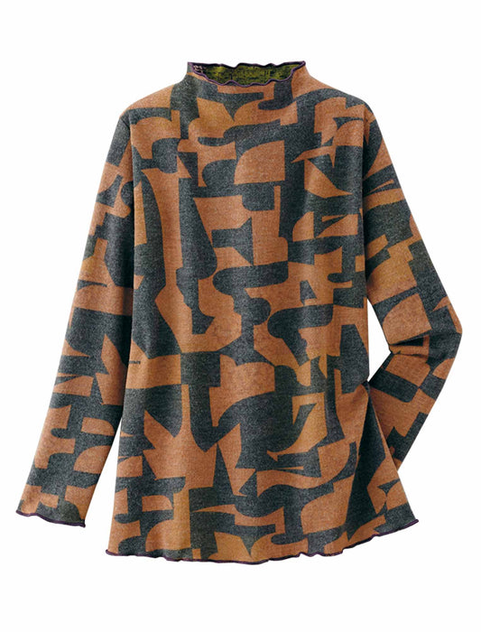 【受注】リバーシブルプリントプルオーバー