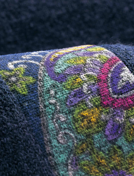 【受注】プリント使いロングカーディガンアンサンブル