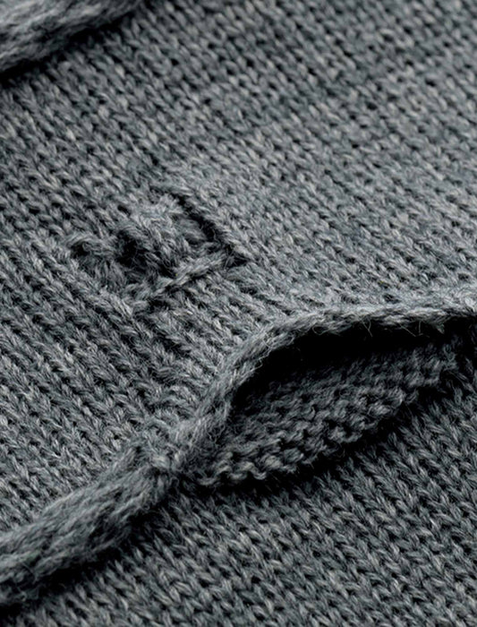 【受注】ジャカードチュニックニットベスト