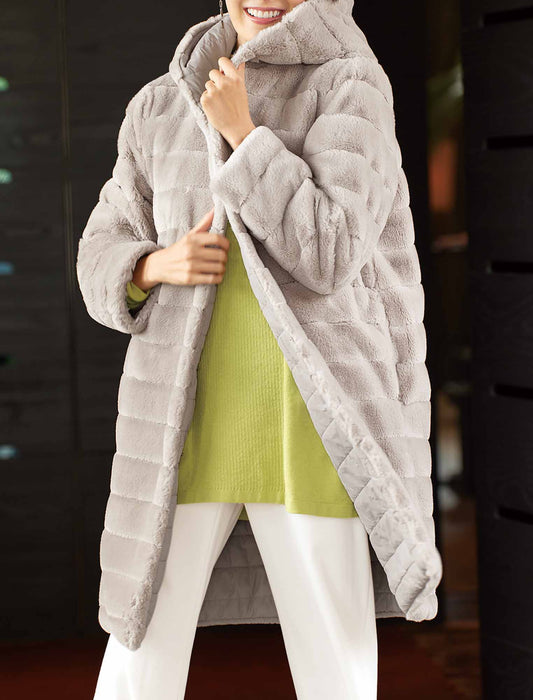 【受注】エコファーリバーシブルコート