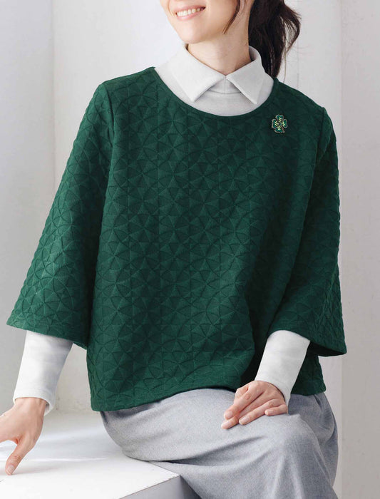 【受注】ふくれジャカードプルオーバー