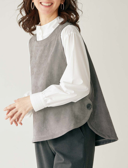 【受注】サイドボタン配色ベスト