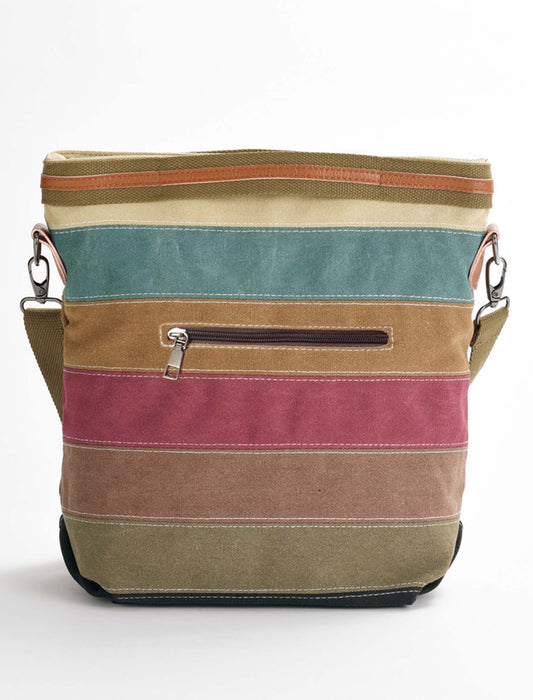 【受注】マルチボーダーショルダーバッグ