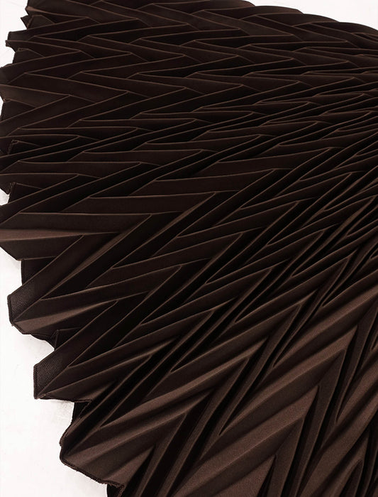 ＜SPECCHIO＞アコーディオンヘリンボーンプリーツスカート