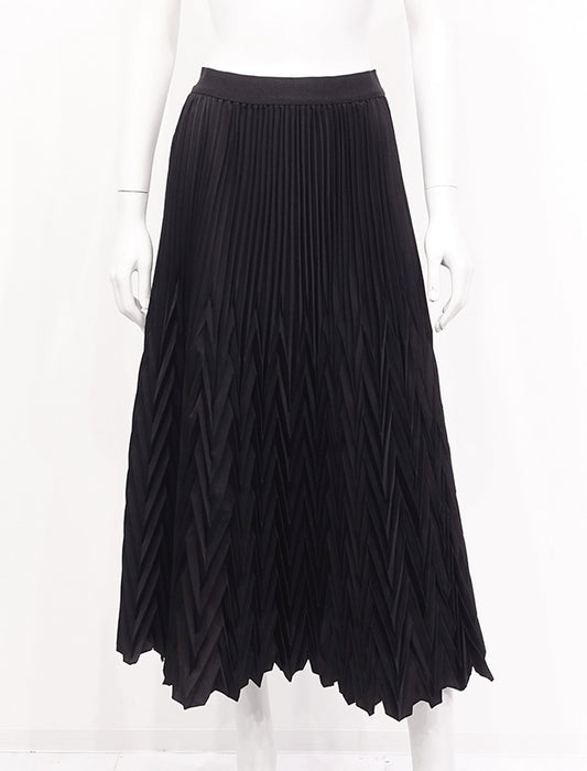 ＜SPECCHIO＞アコーディオンヘリンボーンプリーツスカート