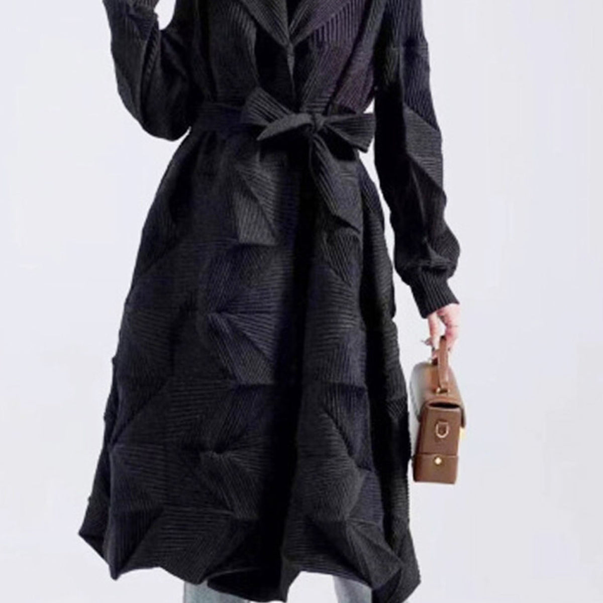 プリーツ使いエレガントトレンチコート | Northmall（ノースモール