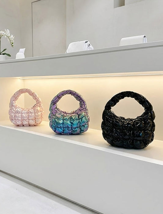 オーロラ・パフハンドバッグ