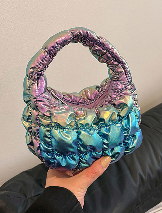 オーロラ・パフハンドバッグ