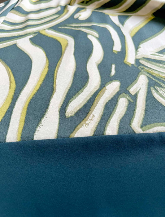 アニマルニュアンス・バイカラーワイドプルオーバー